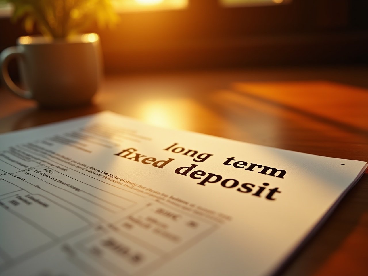 Long-Term Fixed Deposit